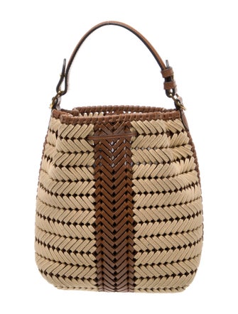 Anya Hindmarch Leather Top Handle Bag