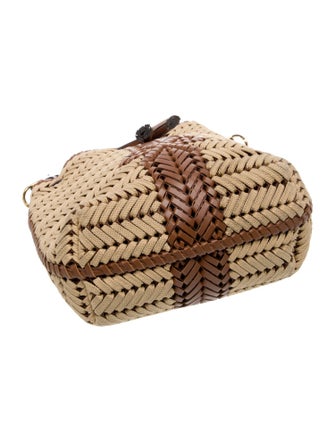 Anya Hindmarch Leather Top Handle Bag