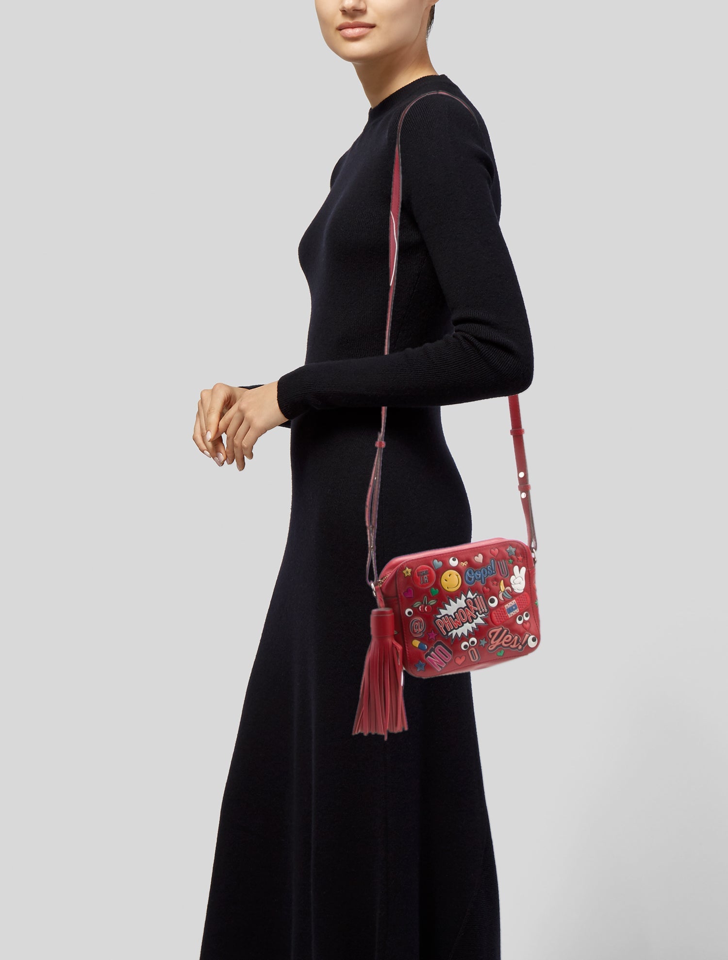 Anya Hindmarch Leather Shoulder Bag