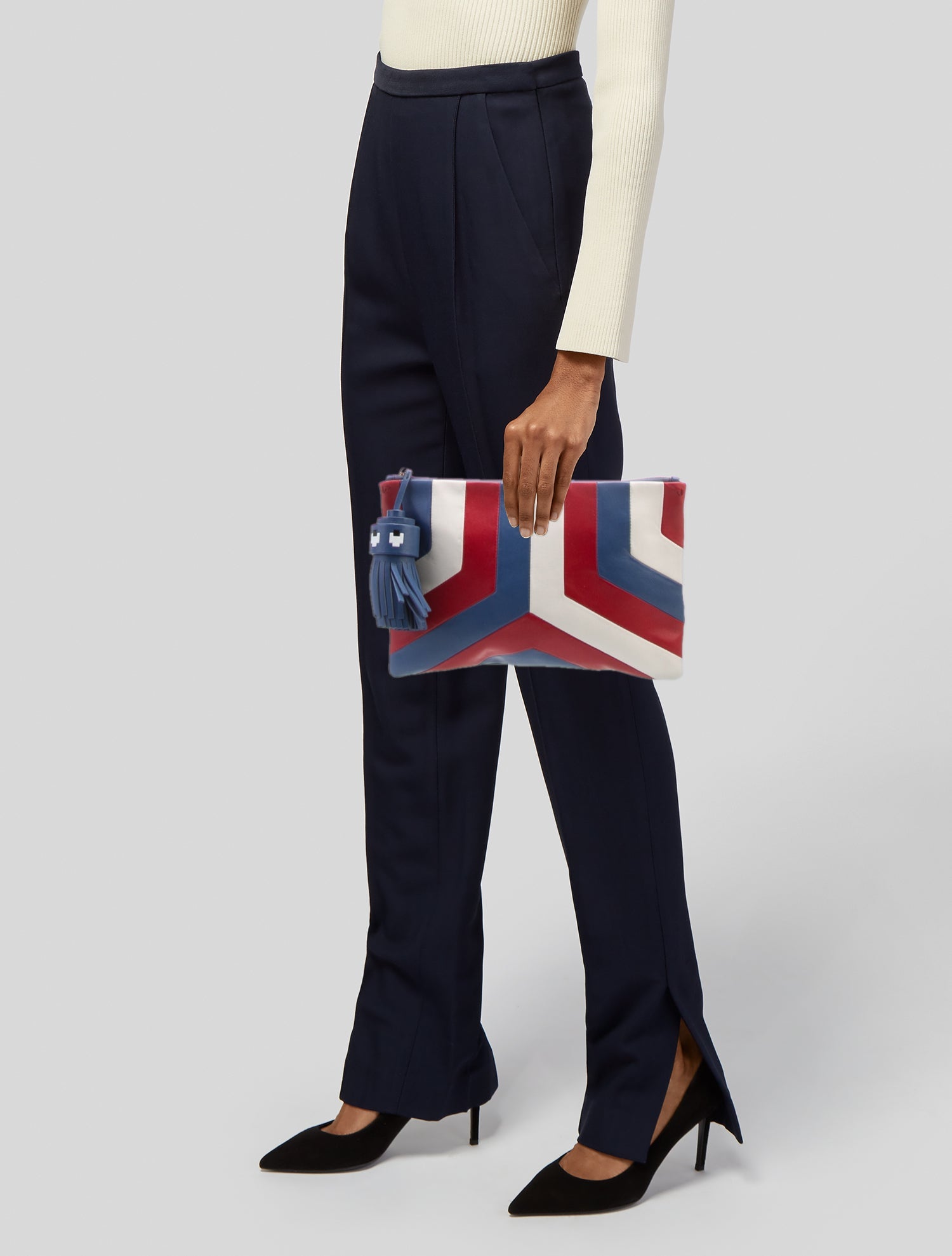 Anya Hindmarch Leather Clutch