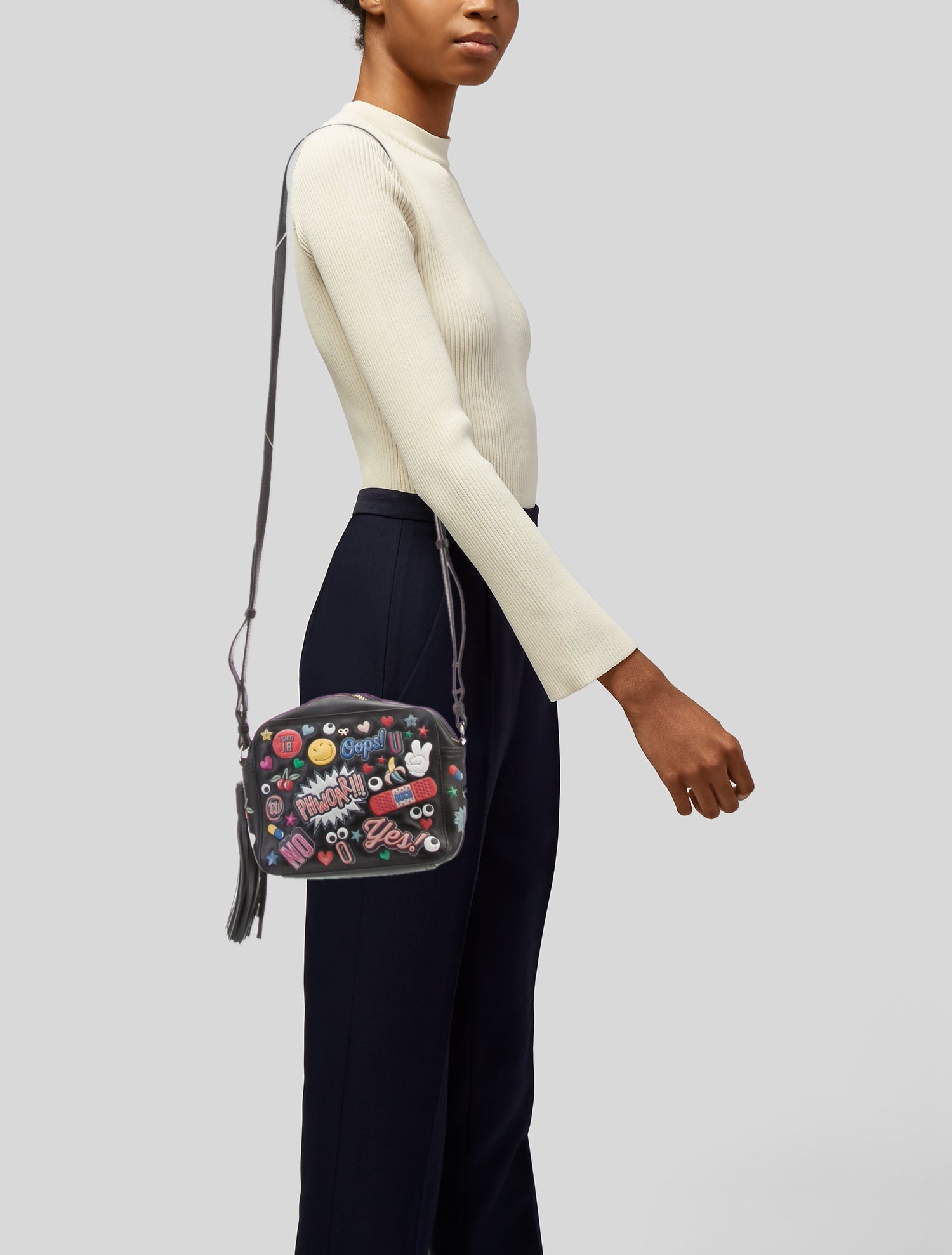 Anya Hindmarch Leather Shoulder Bag