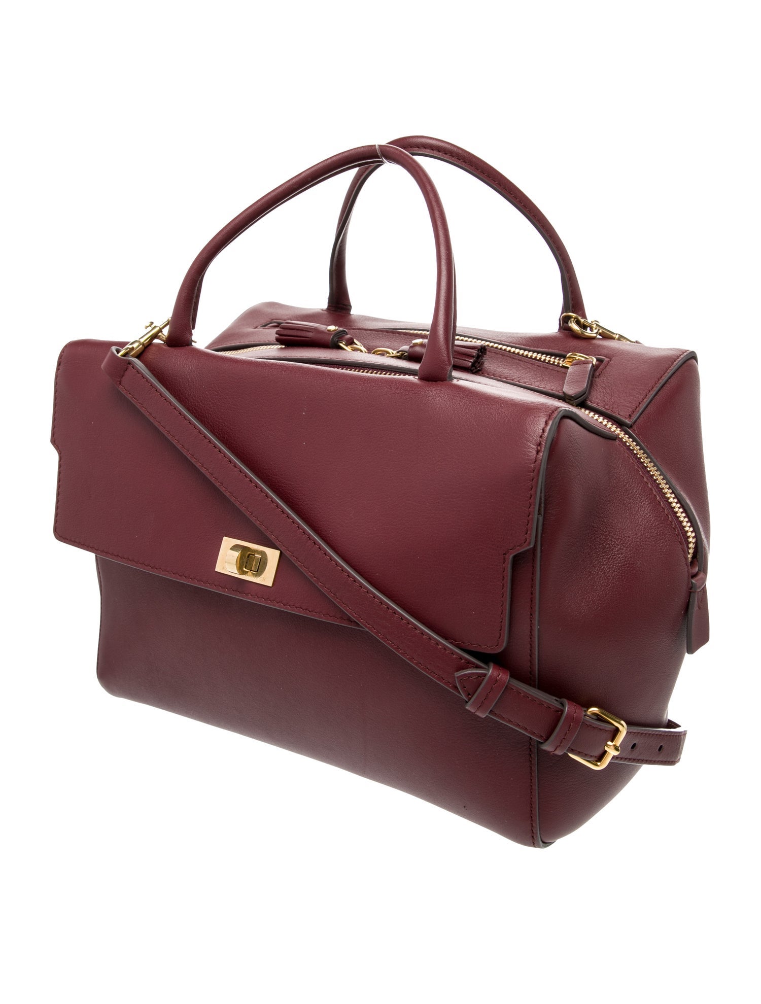 Anya Hindmarch Leather Top Handle Bag