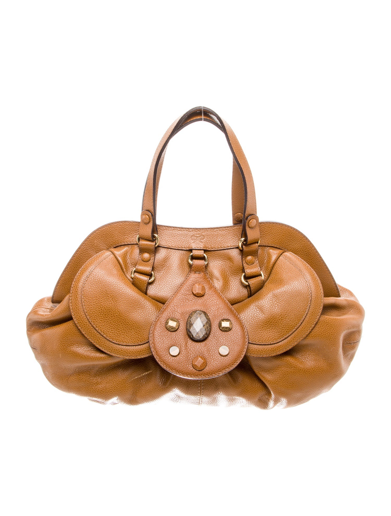 Anya Hindmarch Leather Weekender Bag
