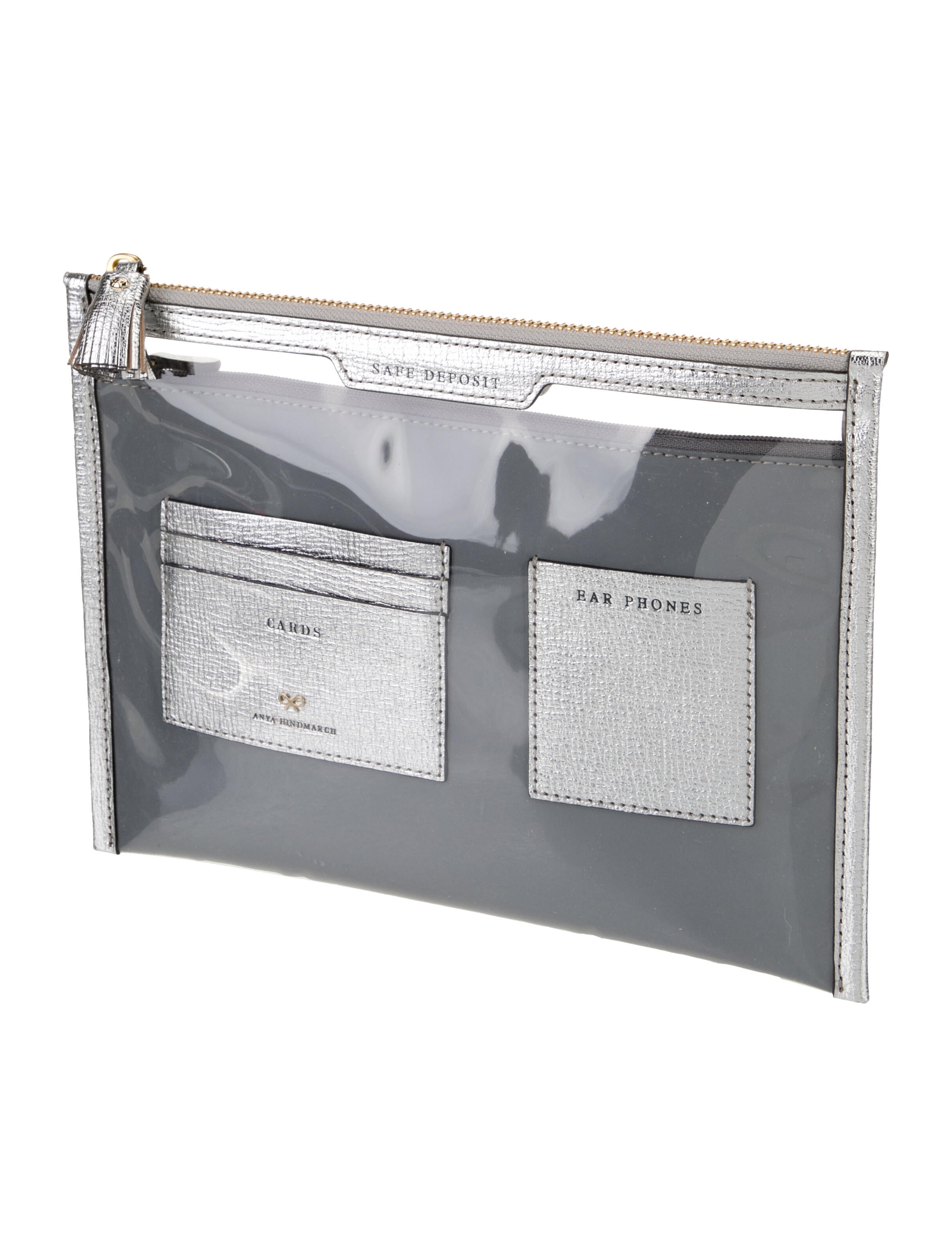 Anya Hindmarch clear cosmetic bag