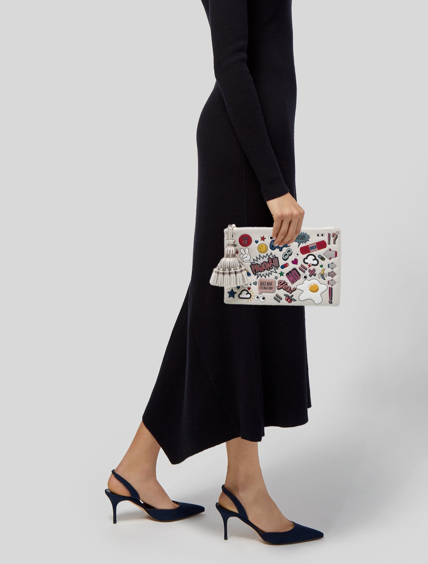 Anya Hindmarch Leather Clutch