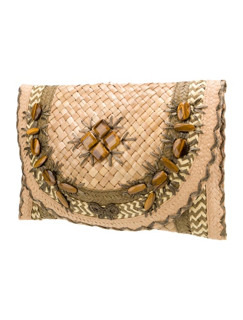 Anya Hindmarch Straw Clutch