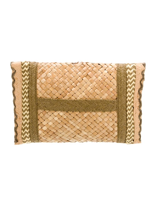 Anya Hindmarch Straw Clutch