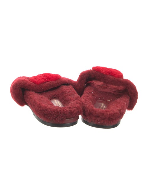 Anya Hindmarch Shearling Slides