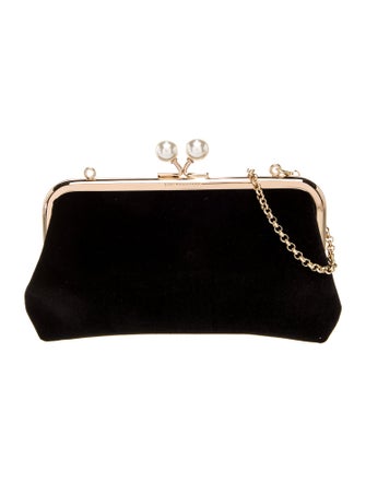 Anya Hindmarch Velvet Evening Bag
