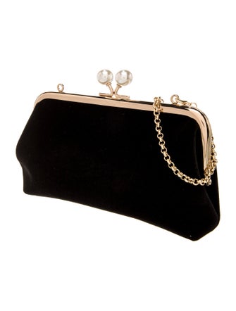 Anya Hindmarch Velvet Evening Bag