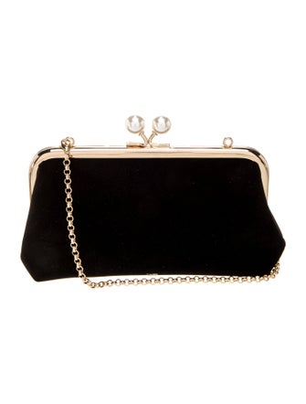 Anya Hindmarch Velvet Evening Bag