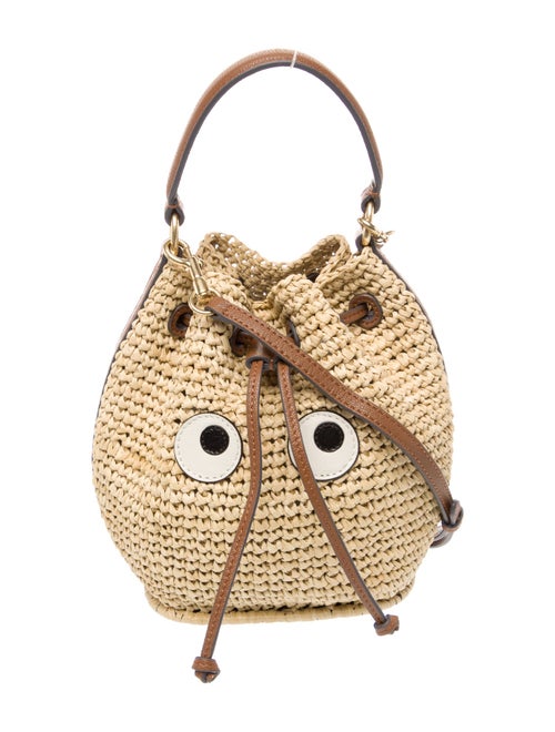 Anya Hindmarch Raffia Bucket Bag