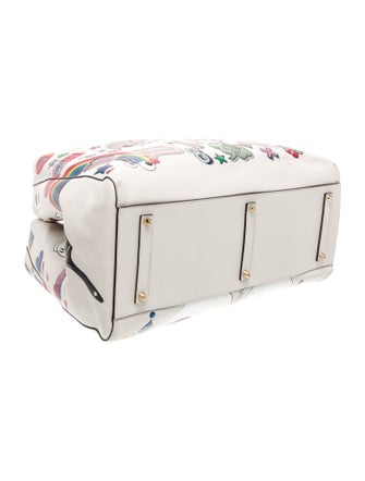 Anya Hindmarch Leather Weekender Bag