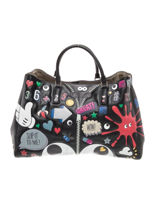 Anya Hindmarch Leather Weekender Bag