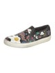 Anya Hindmarch Leather Printed Sneakers