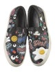 Anya Hindmarch Leather Printed Sneakers