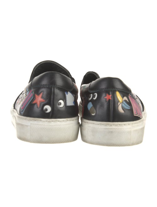 Anya Hindmarch Leather Printed Sneakers