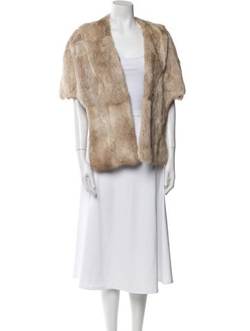 Anya Hindmarch Scarves and Shawls Fur Animal Print Shawl