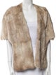 Anya Hindmarch Fur Animal Print Shawl