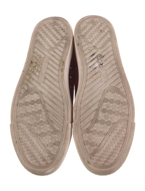 Anya Hindmarch Velvet Glitter Accents Sneakers