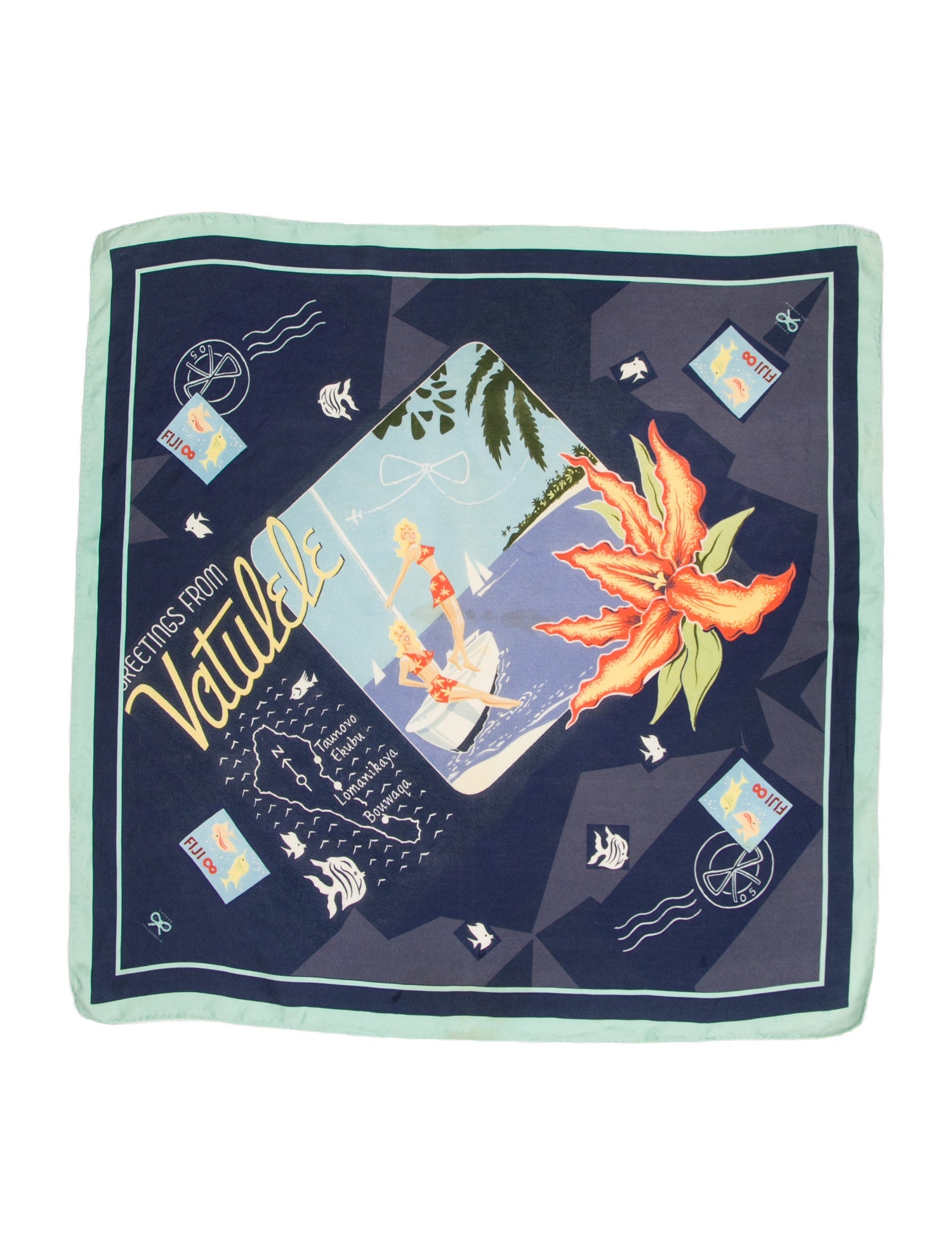 Anya Hindmarch Silk Printed Scarf