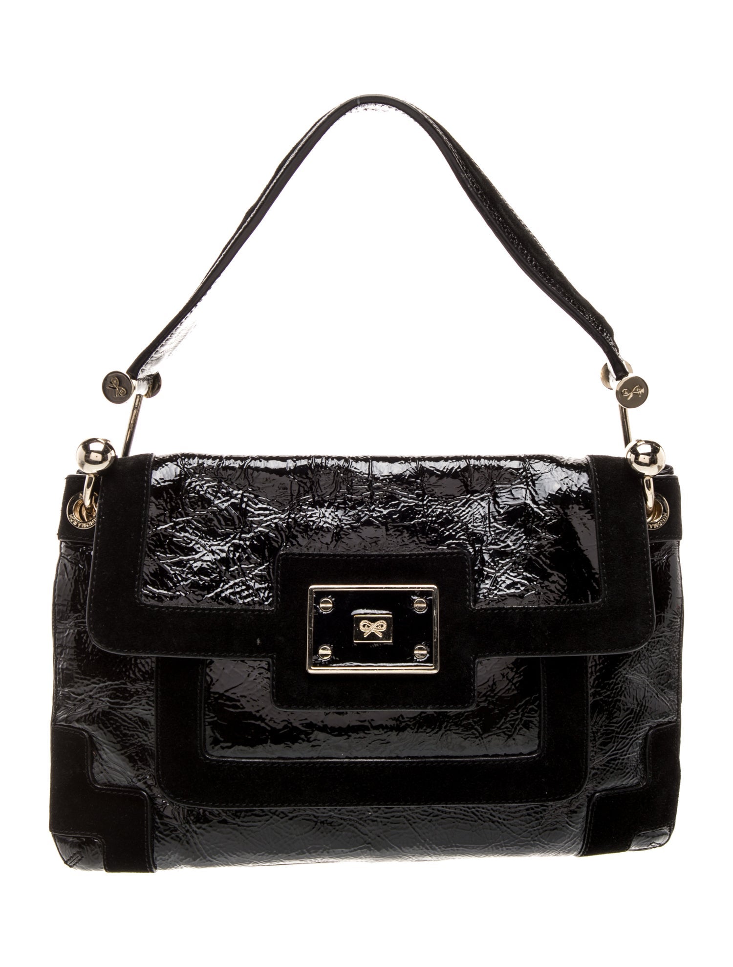 Anya Hindmarch Patent Leather Shoulder Bag