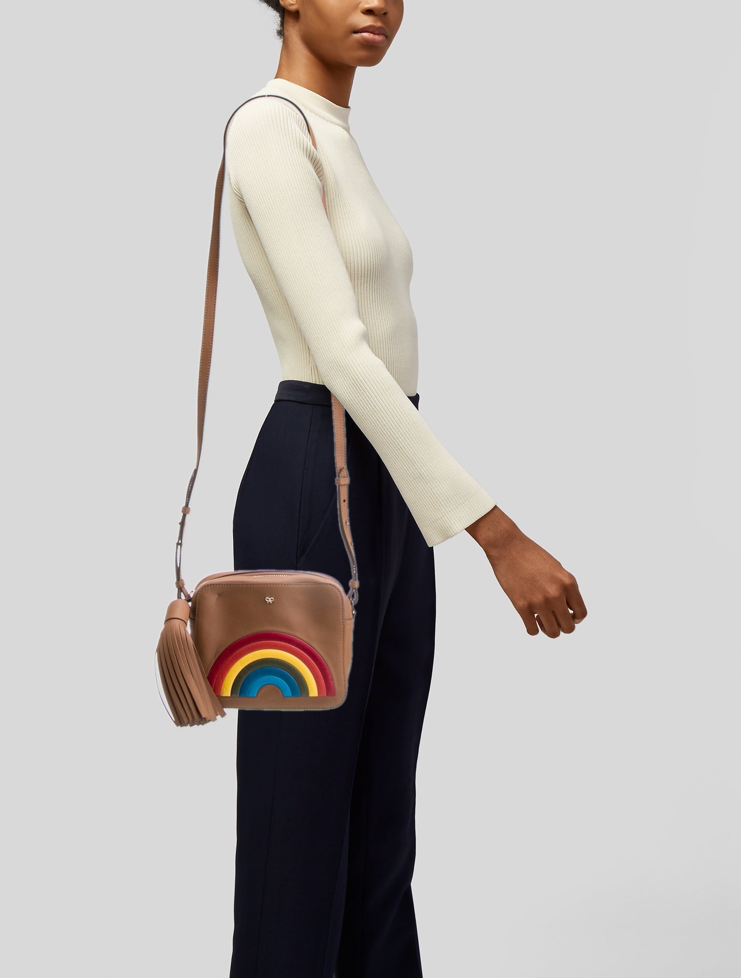 Anya Hindmarch Leather Crossbody Bag w/ Tags