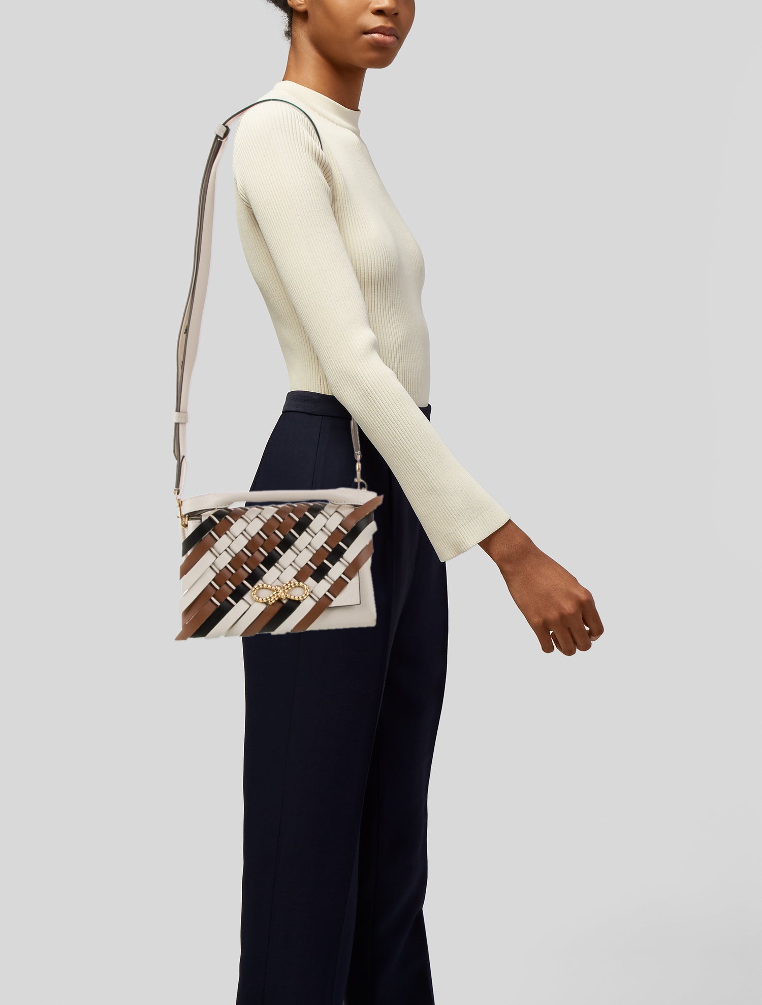 Anya Hindmarch Leather Crossbody Bag
