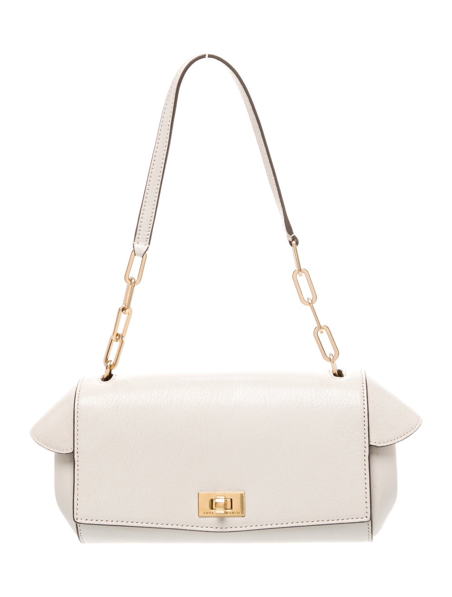 Anya Hindmarch Leather Top Handle Bag
