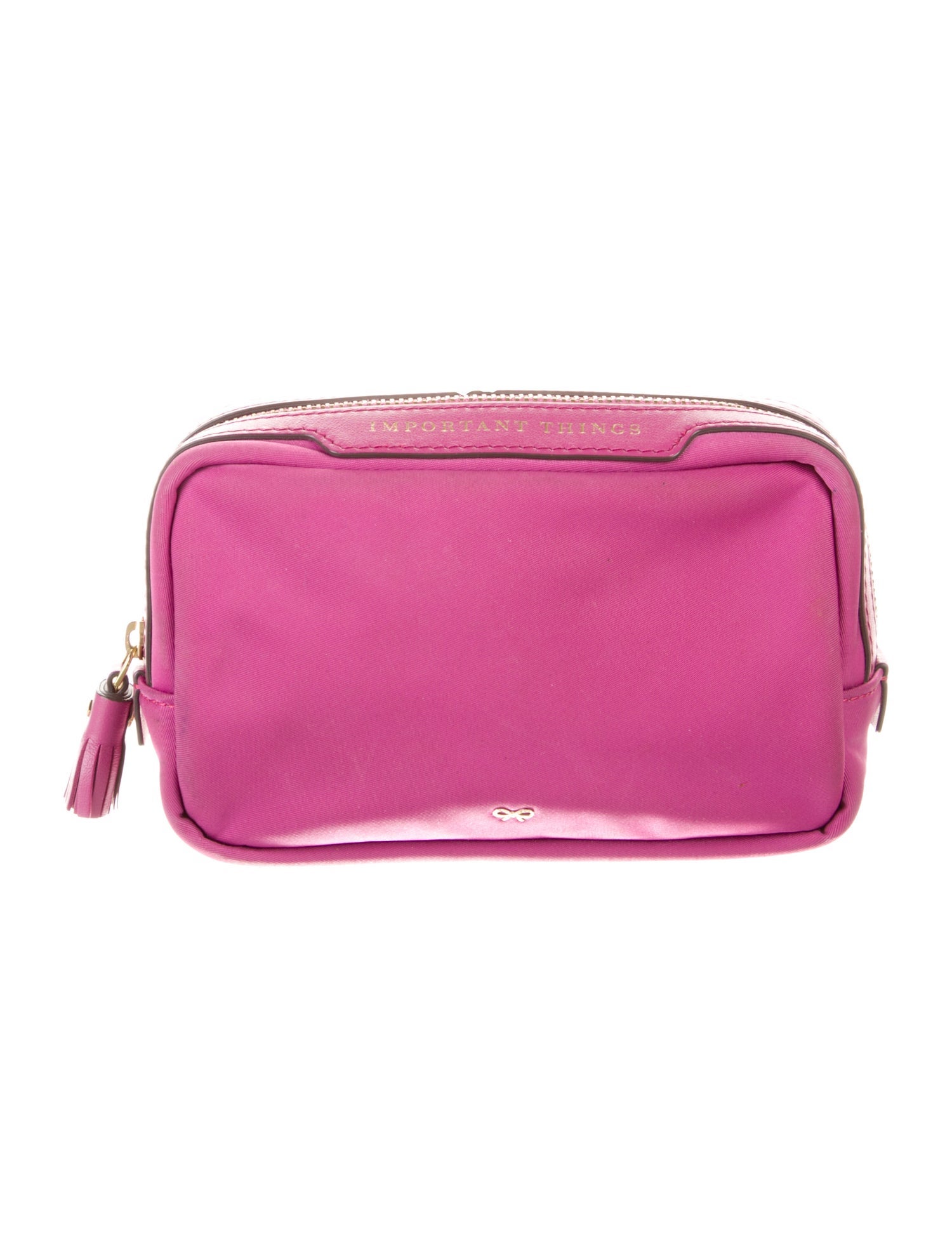 Anya Hindmarch Leather Cosmetic Bag