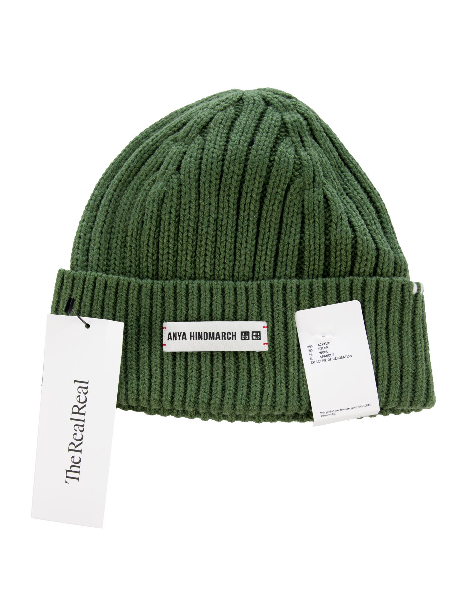 Anya Hindmarch Embroidered Beanie Hat w/Tags