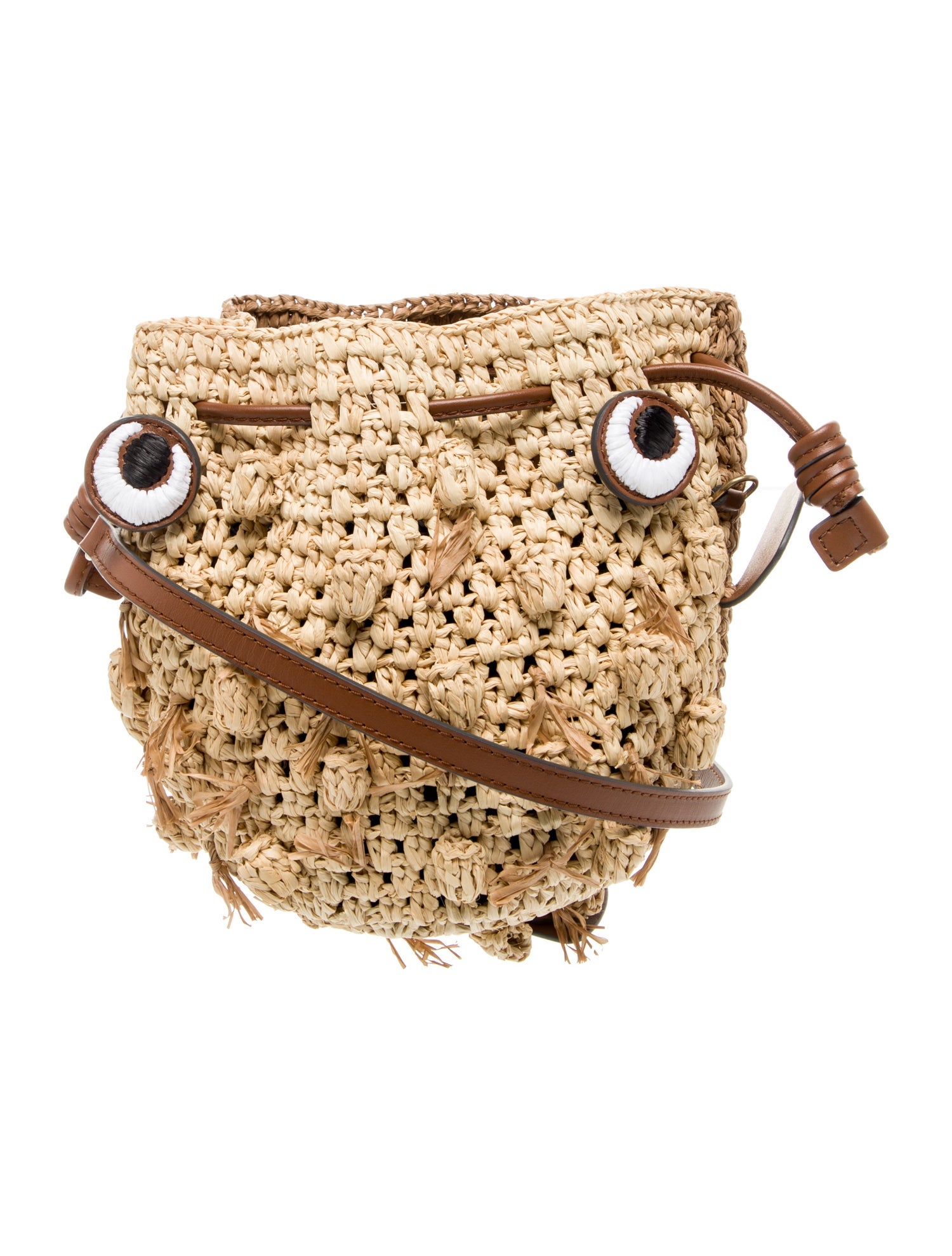 Anya Hindmarch Straw Bucket Bag w/ Tags