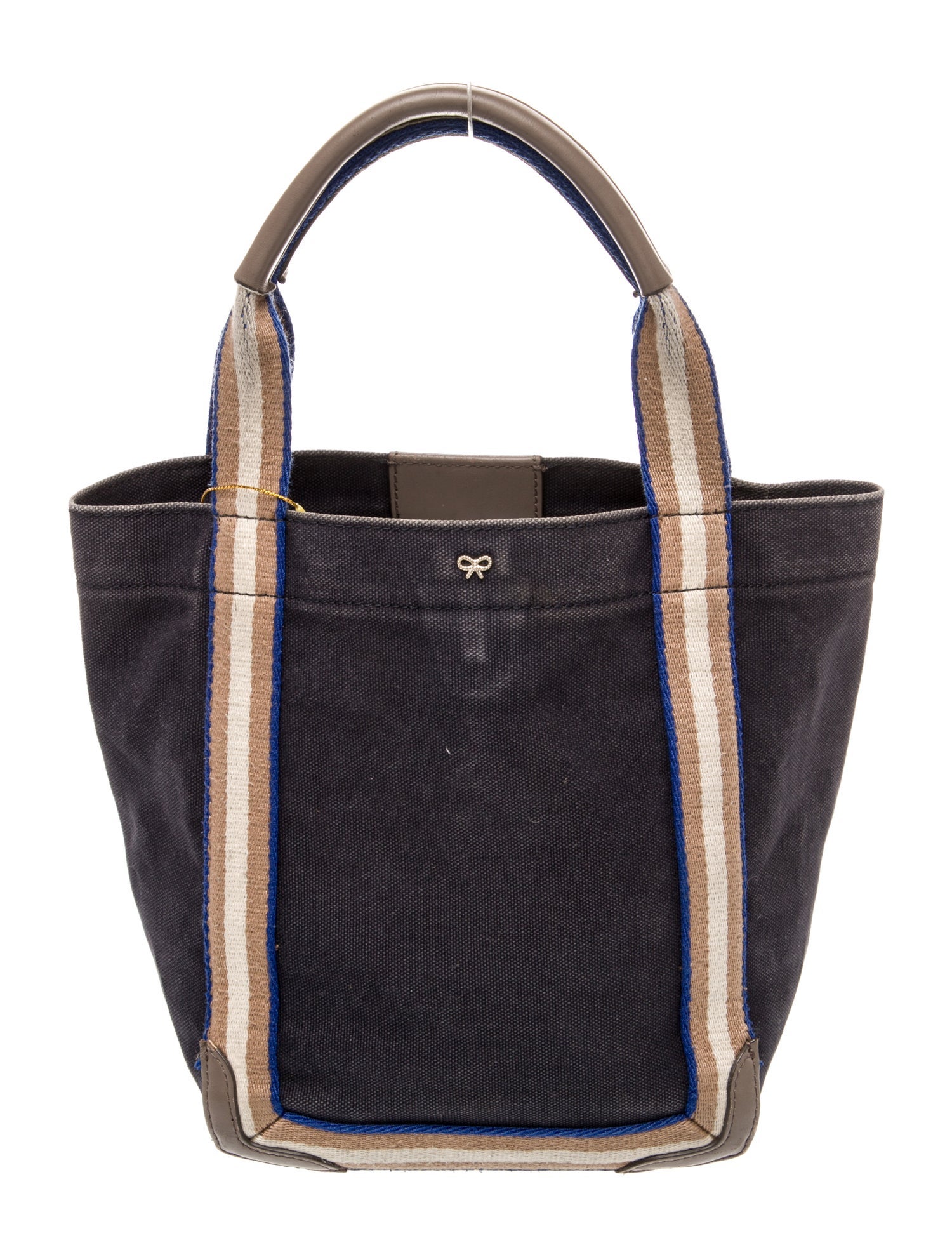 Anya Hindmarch Canvas Top Handle Bag