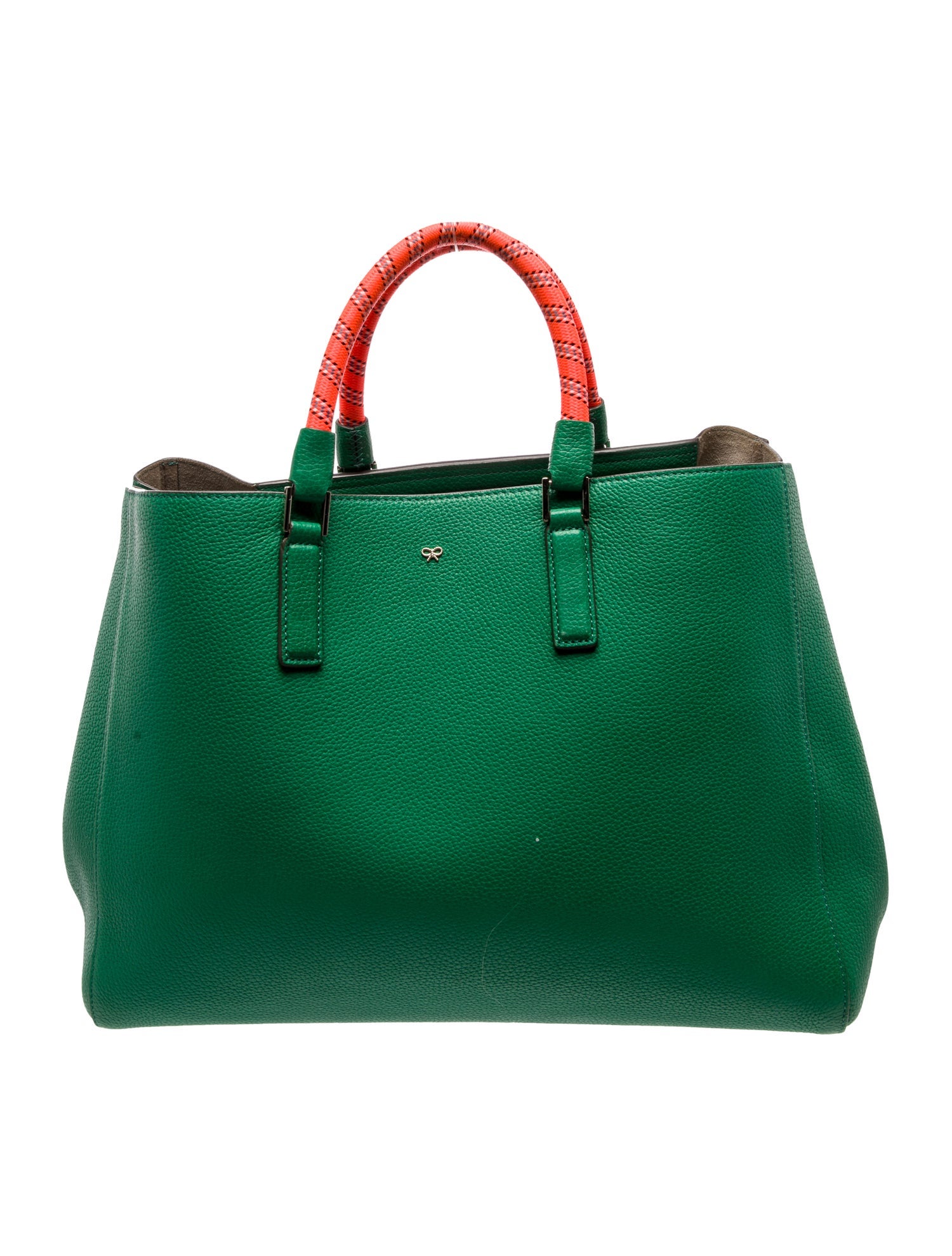 Anya Hindmarch Leather Top Handle Bag