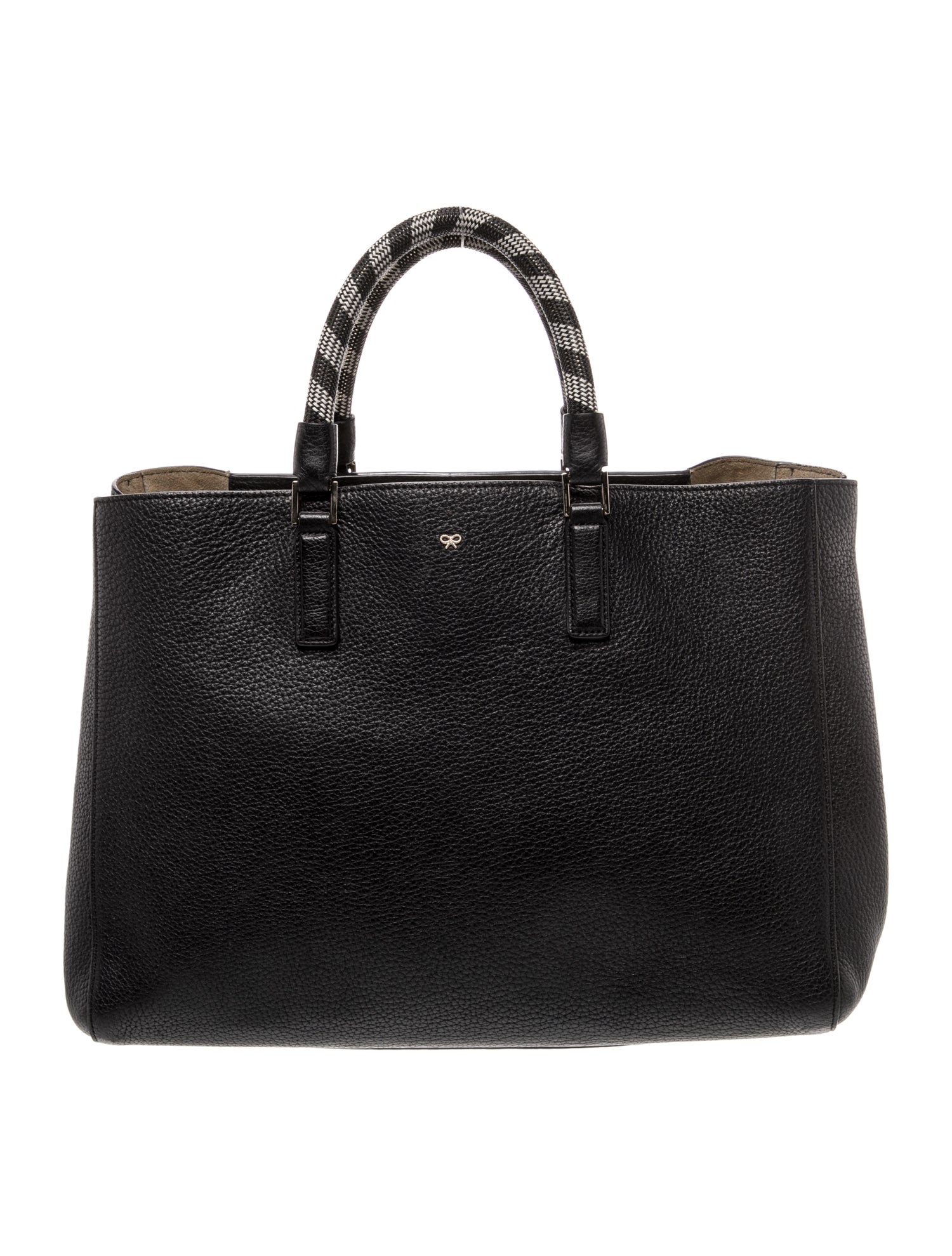Anya Hindmarch Leather Top Handle Bag