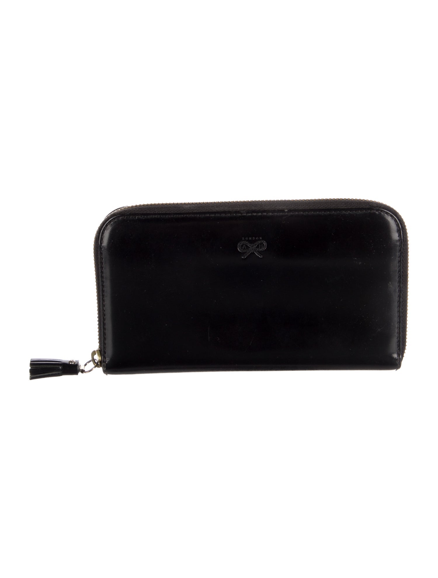 Anya Hindmarch Patent Leather Continental Wallet