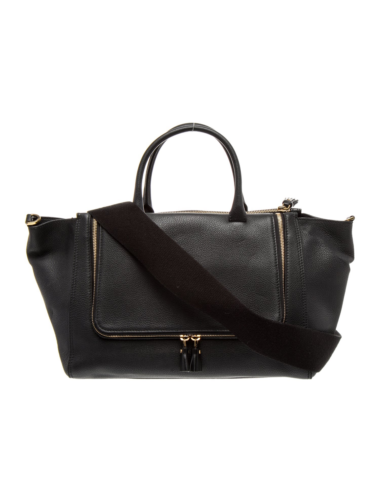 Anya Hindmarch Leather Top Handle Bag