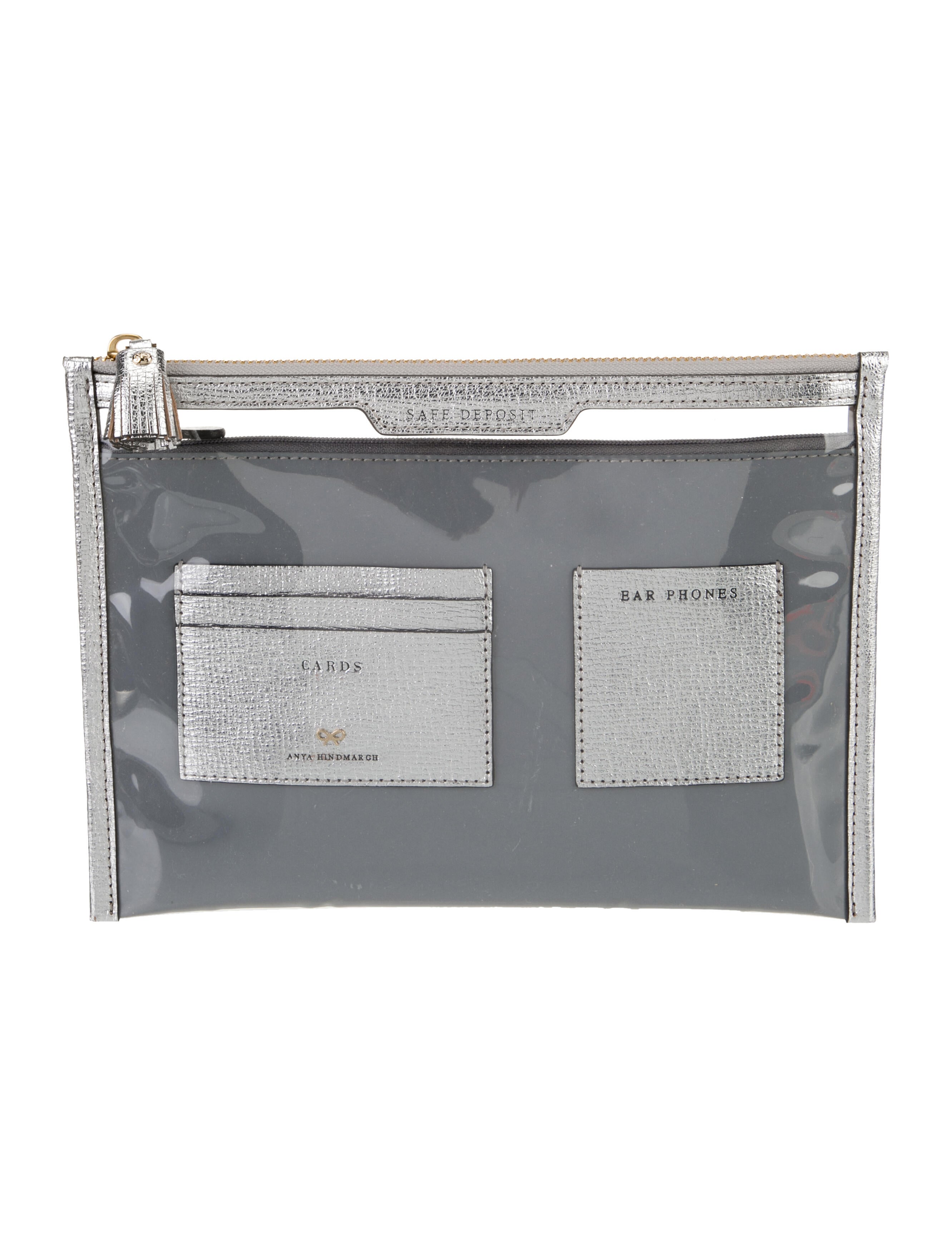 Anya Hindmarch clear cosmetic bag