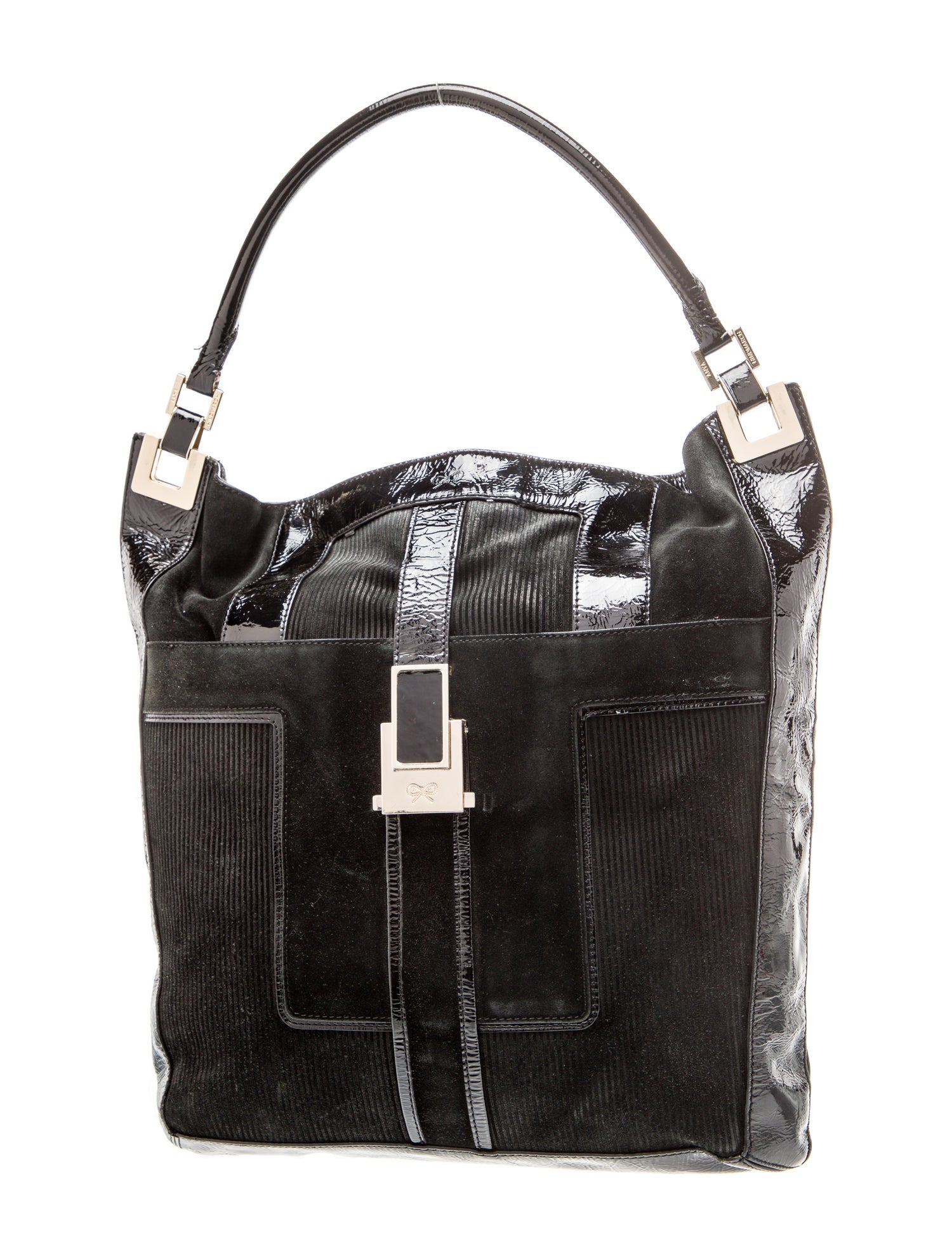 Anya Hindmarch Leather Top Handle Bag