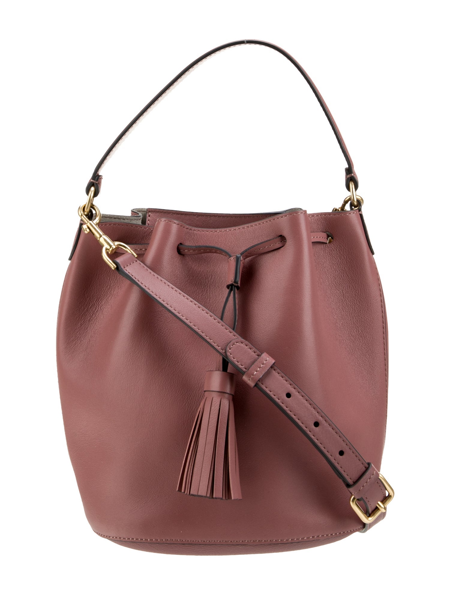 Anya Hindmarch Leather Bucket Bag