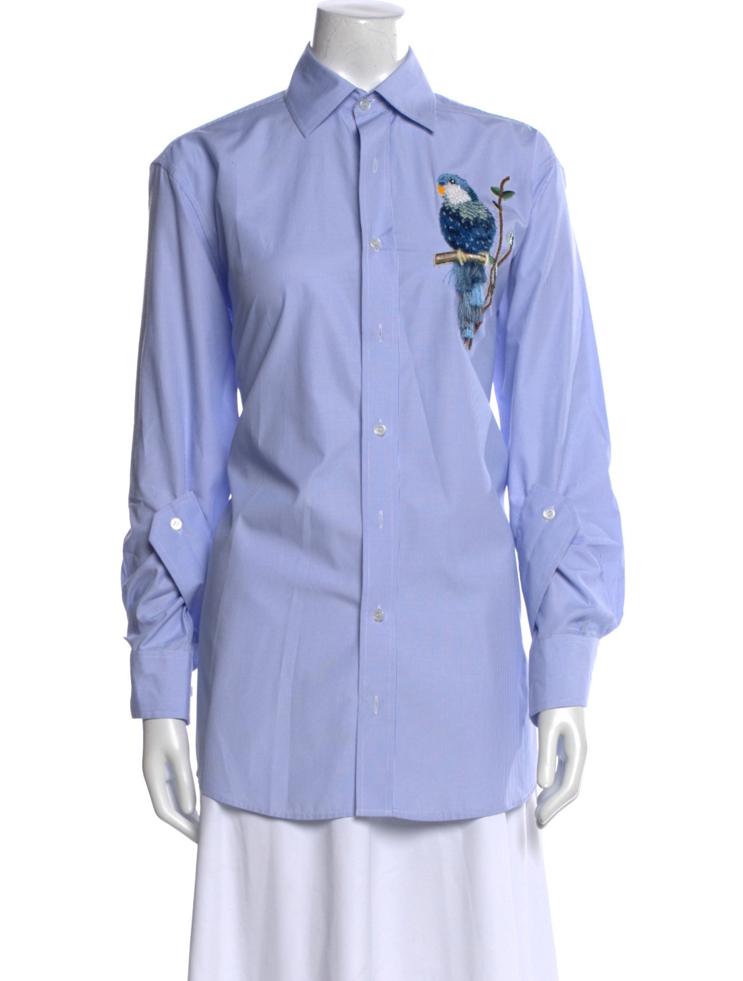 Anya Hindmarch Long Sleeve Button-Up Top