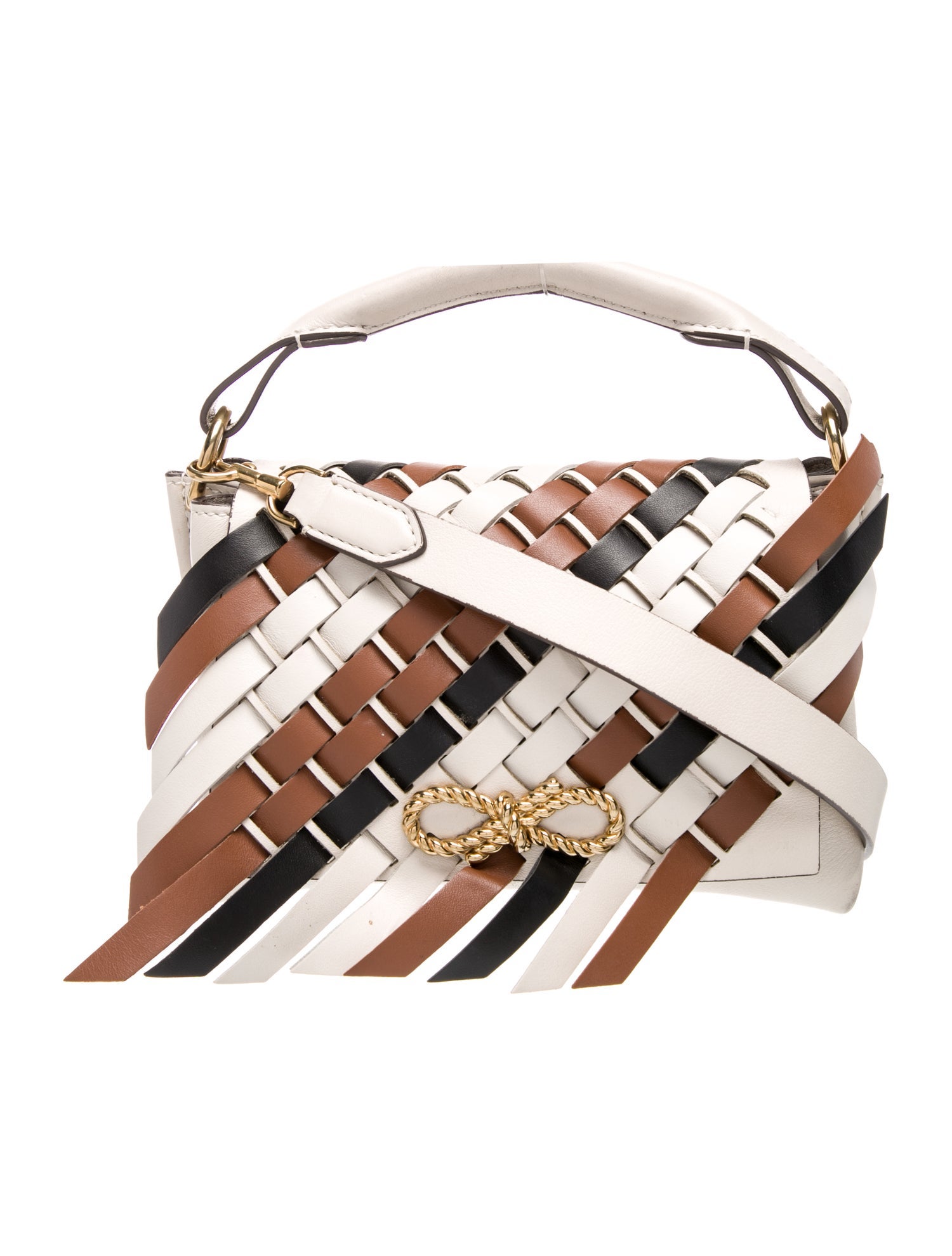 Anya Hindmarch Leather Messenger Bag