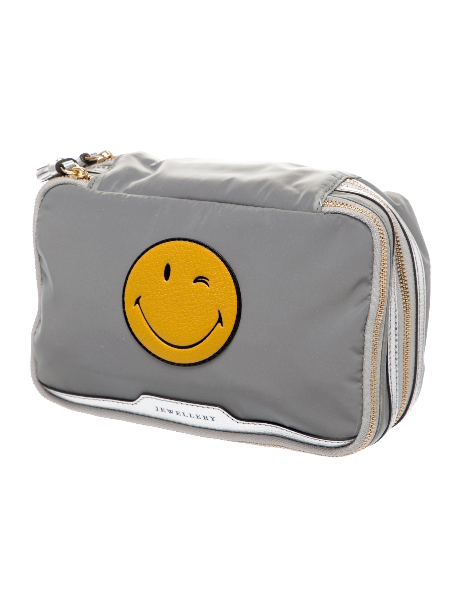 Anya Hindmarch Travel Jewellery Logo Pouch