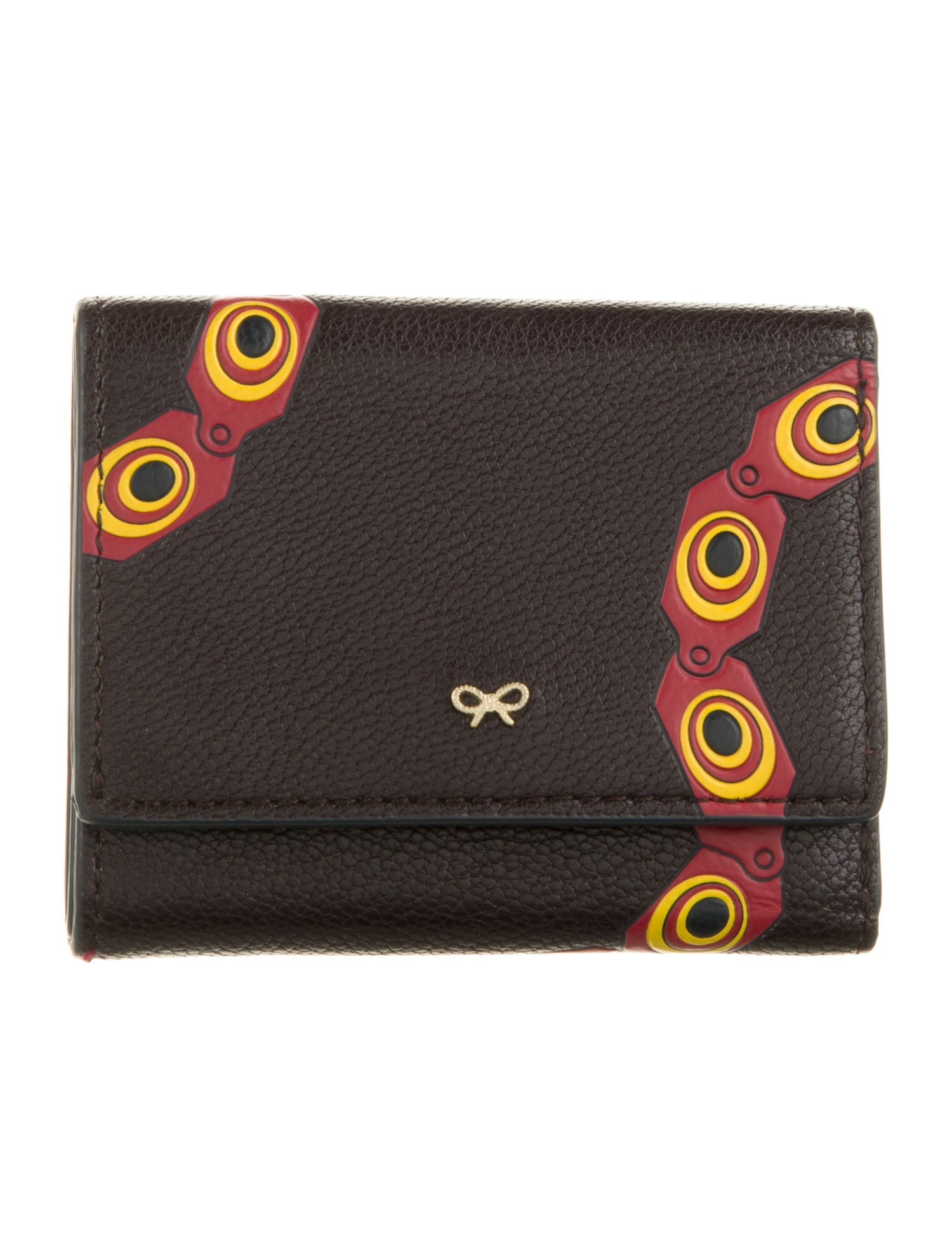 Anya Hindmarch Leather Printed Wallet