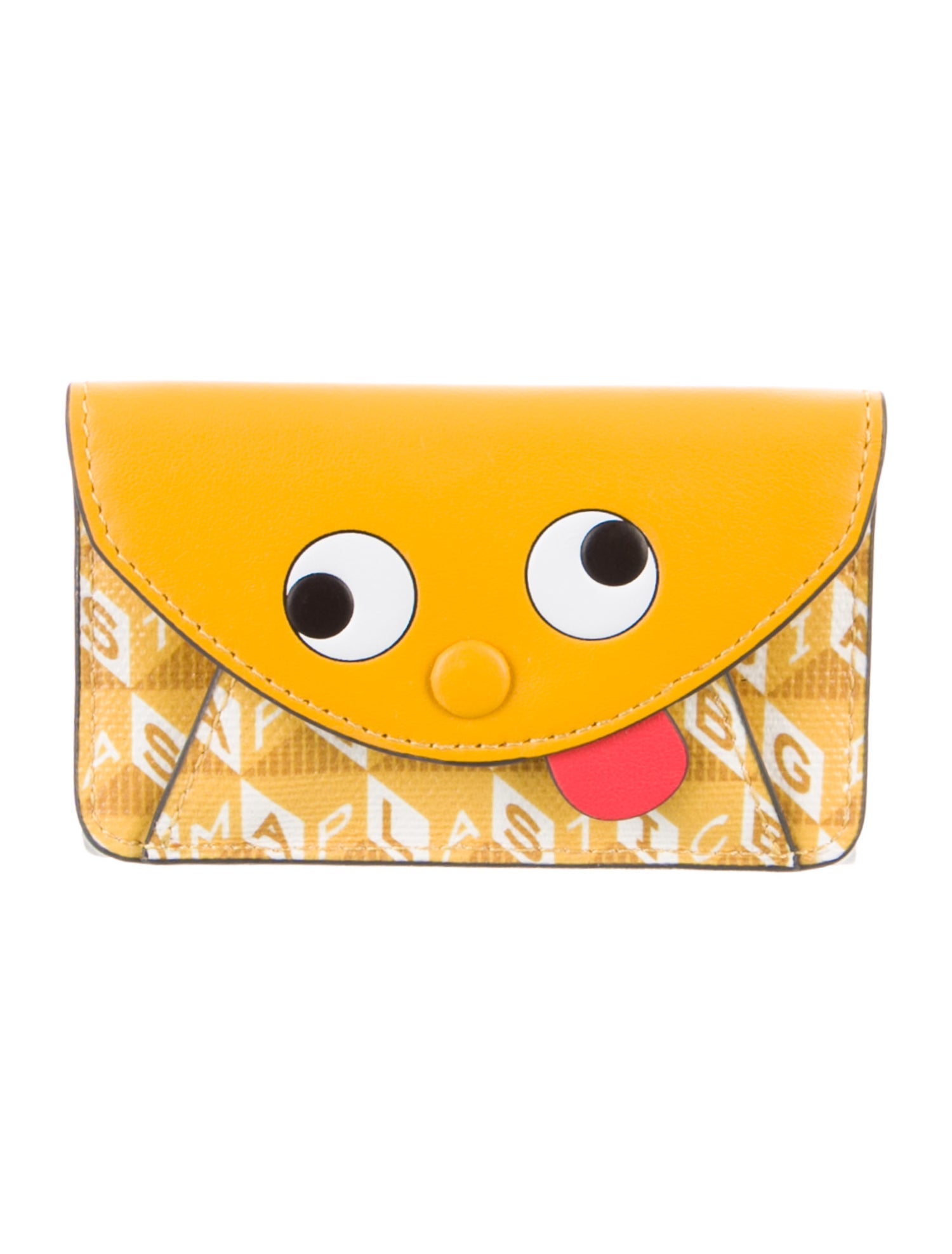 Anya Hindmarch Leather Printed Wallet