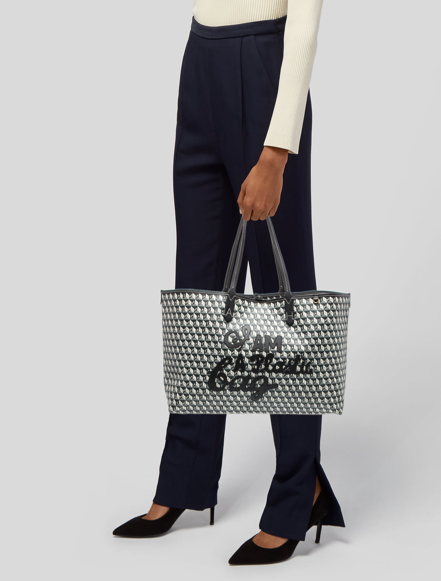 Maison Margiela Leather Travel Bag - Black Luggage and Travel
