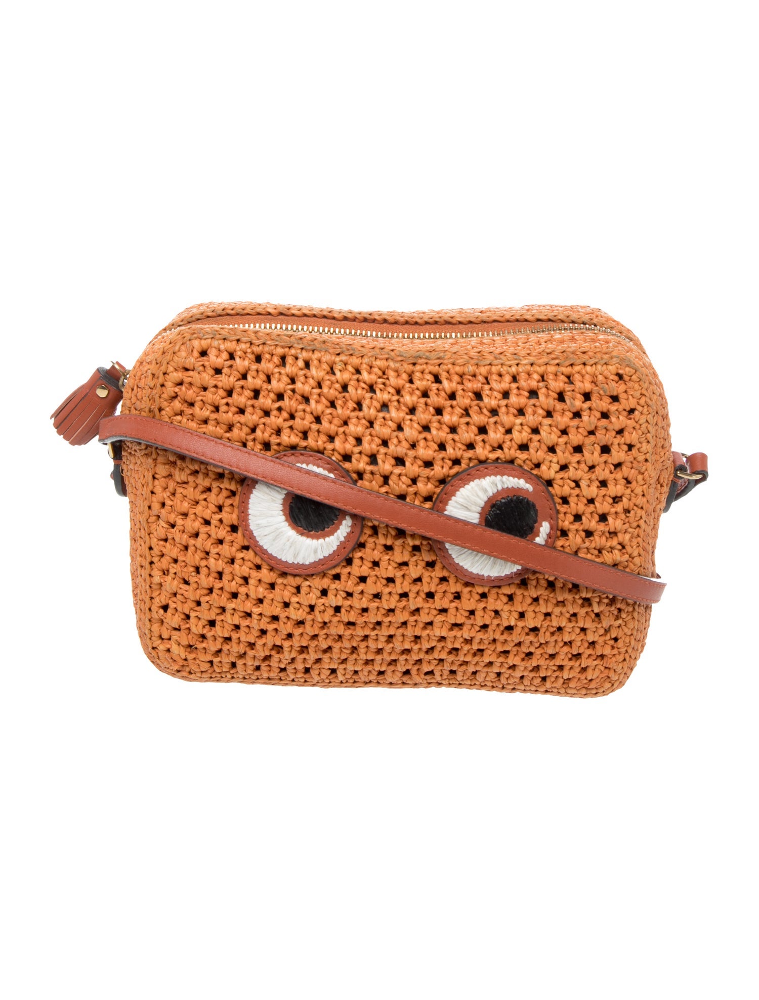 Anya Hindmarch Straw Minaudière