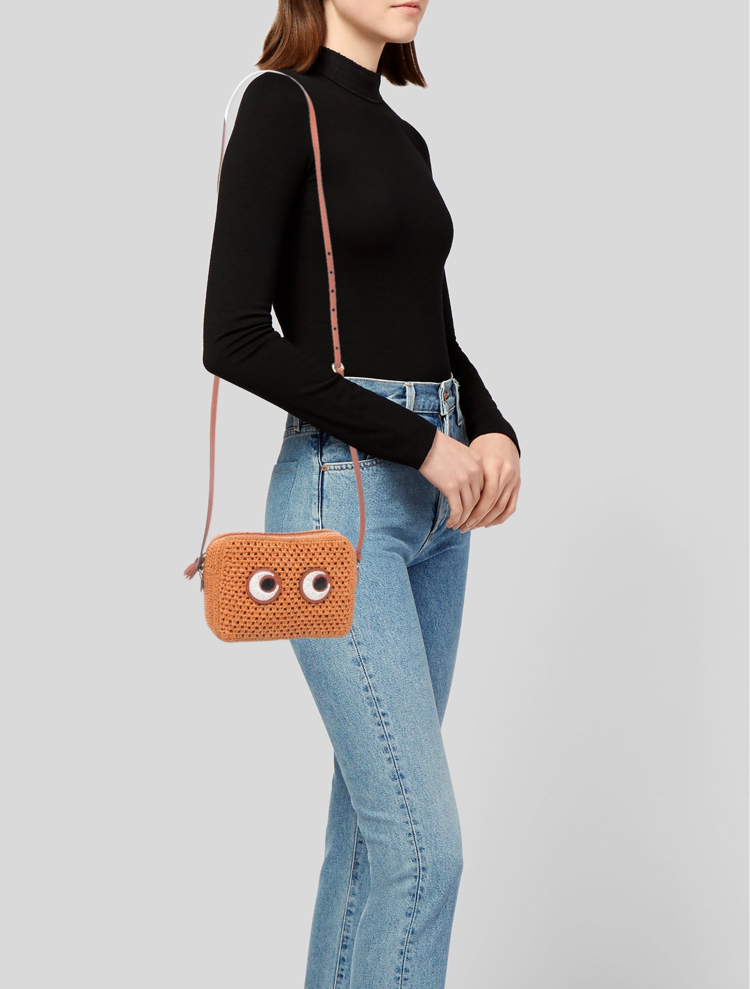 Anya Hindmarch Straw Minaudière