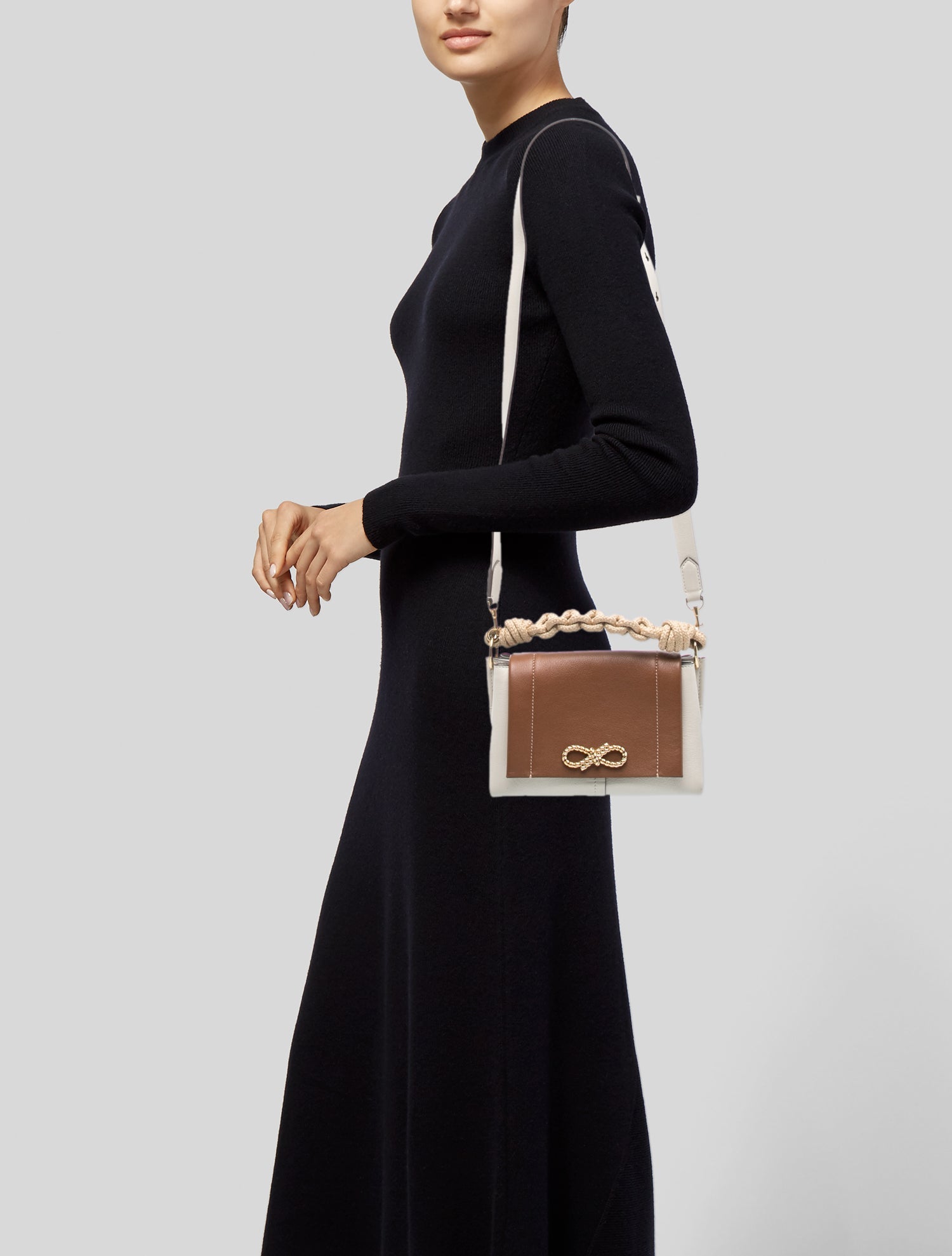 Anya Hindmarch Leather Top Handle Bag