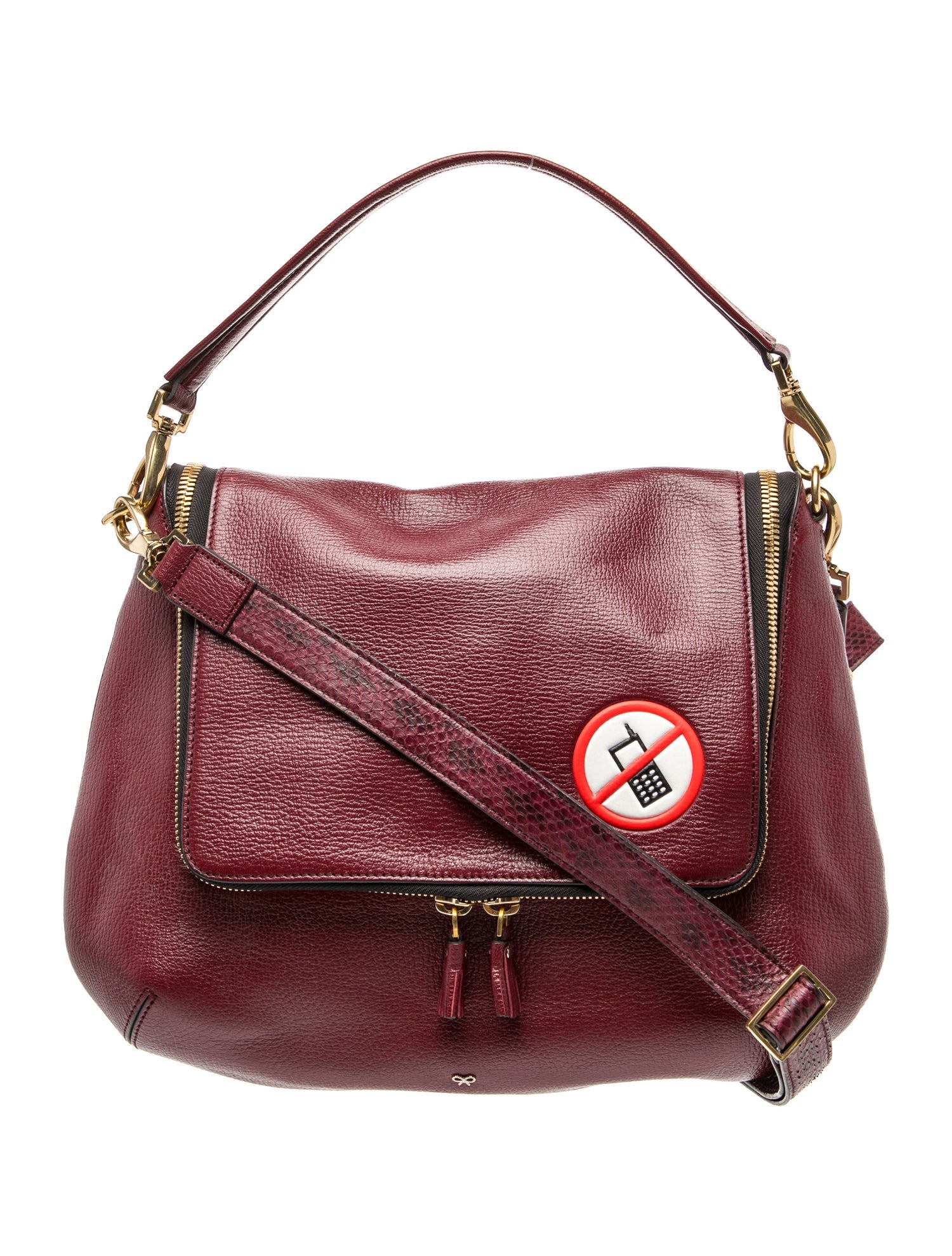 Anya Hindmarch Leather Hobo
